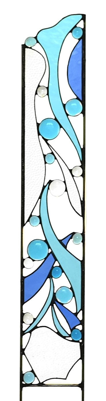Outdoor Stained Glass Garden Art for Gift Ideas for Garden Lovers. Bubbling Spring"