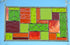 Geometric Stained Glass Window Design Boho Style Stained Glass Panel. "Go Boho!"
