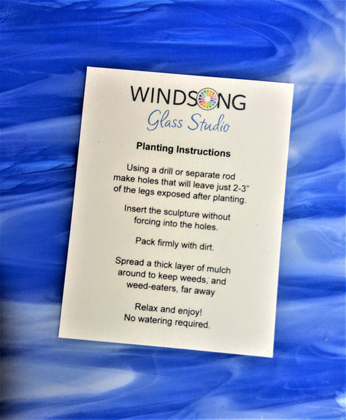 Windsong Glass Studio planting tips