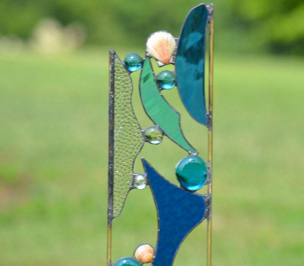 Garden Stakes by windsong glass studio
