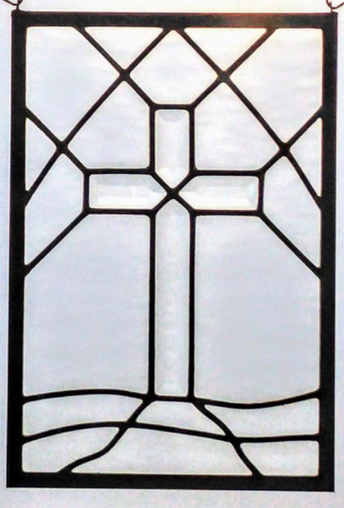 Christian Cross Art For Hanging Religious Glass Art Cross In Arched christian-cross-art-for-hanging-religious-glass-art-cross-in-arched