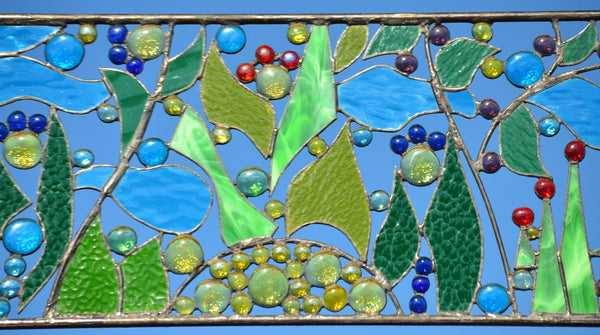 stained glass art by Windsong Glass Studio