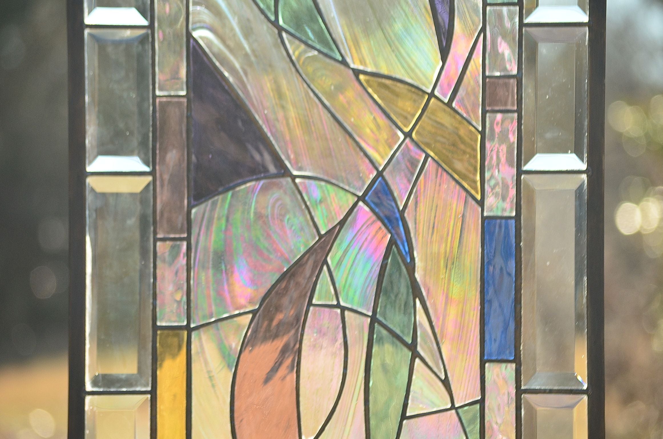 abstract stained glass