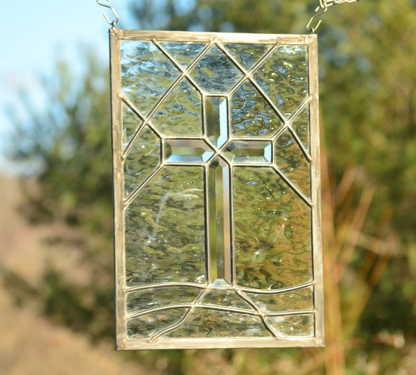 Gothic arch stained glass