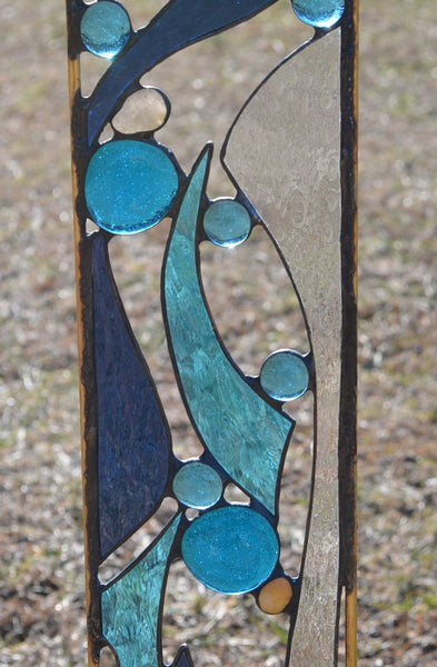 windsong glass studio Yard Art