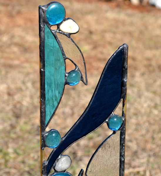 windsong glass studio Outdoor Garden Decorations