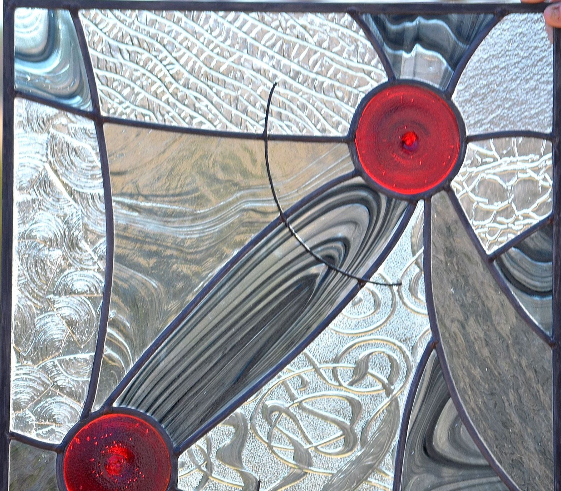Modern Stained Glass Window