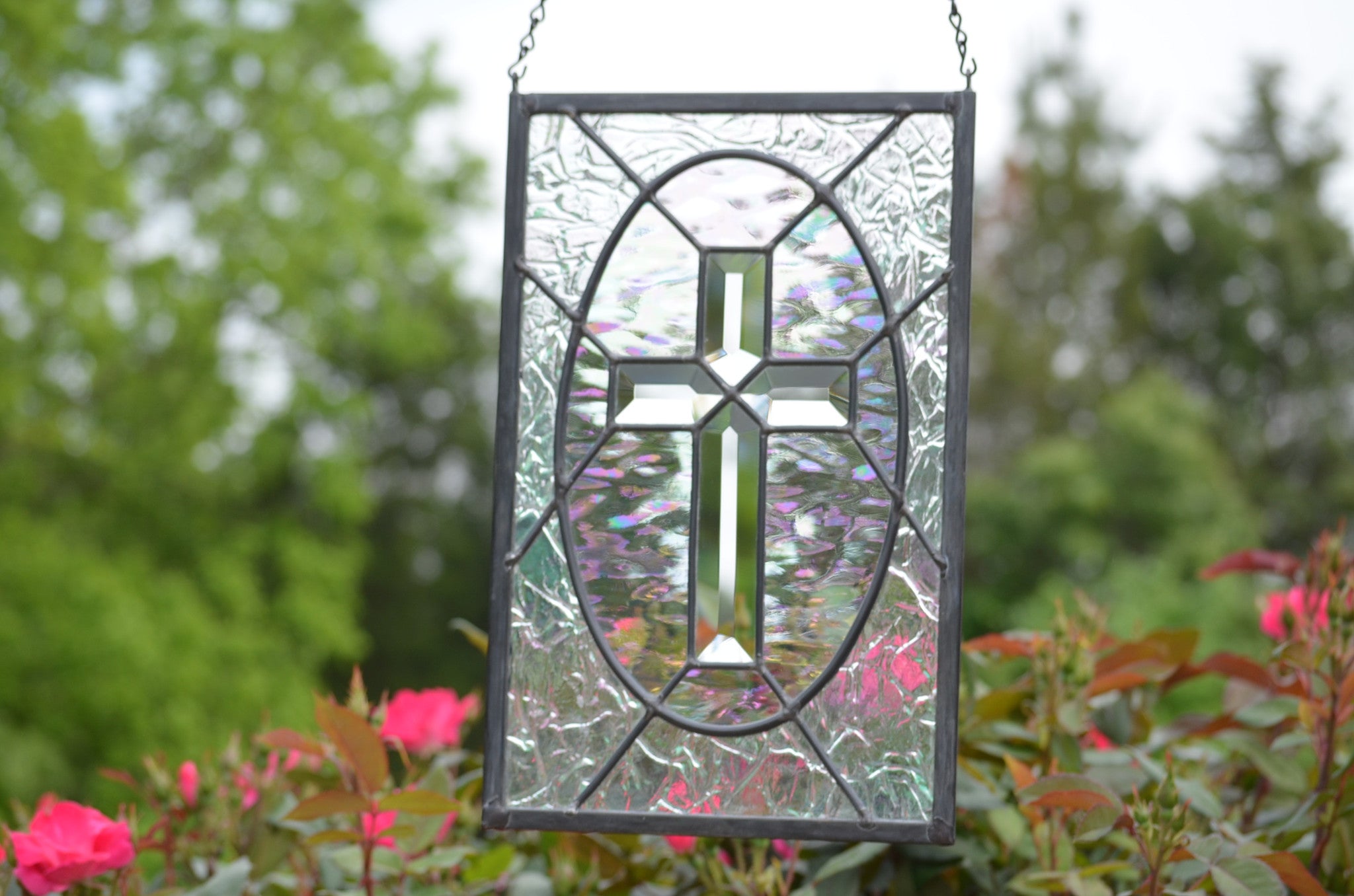 windsong glass studio Religious Glass Art