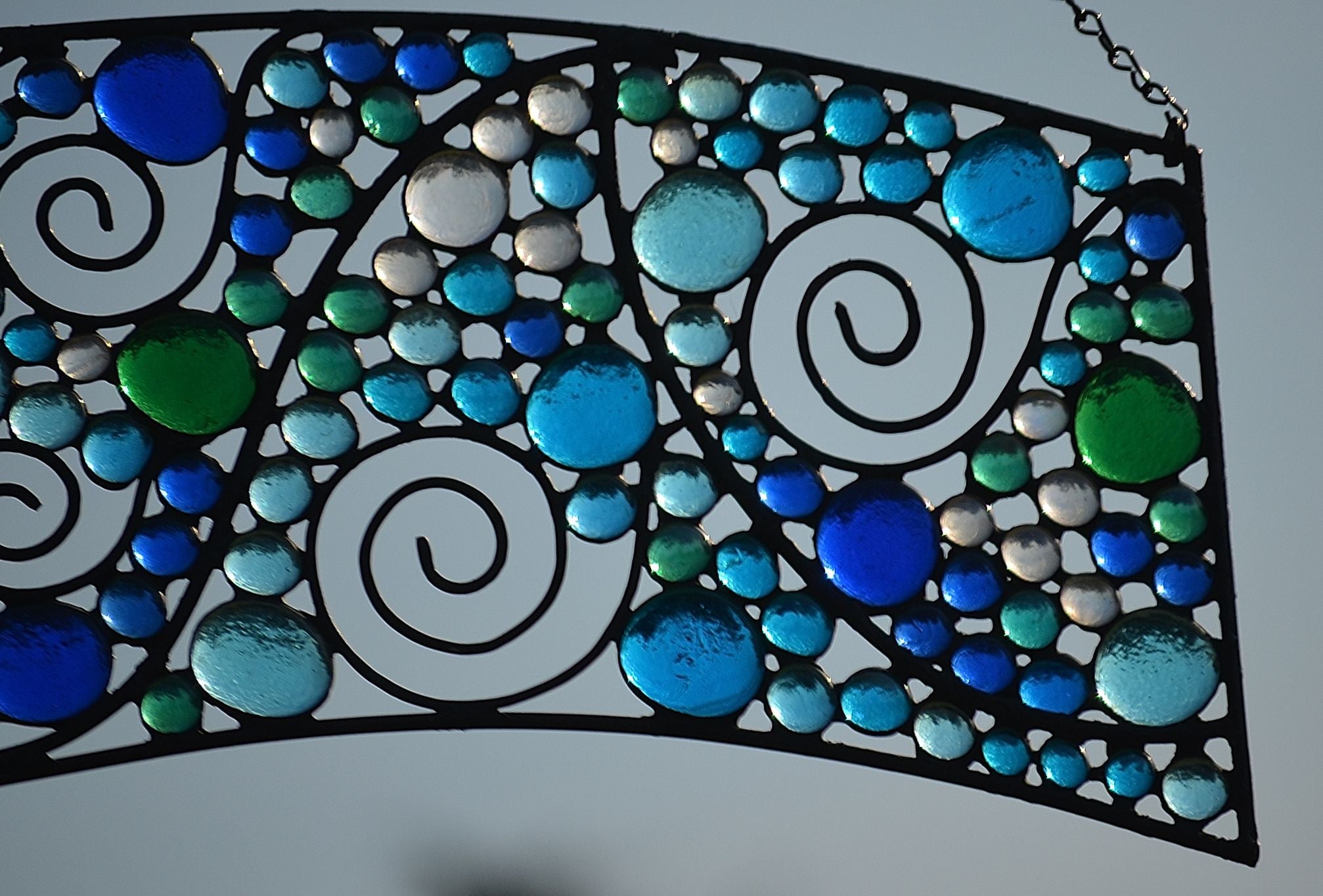 windsong glass studio Stained Glass Art transom