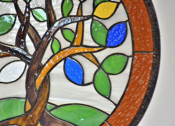 Custom Stained Glass Hanging Art