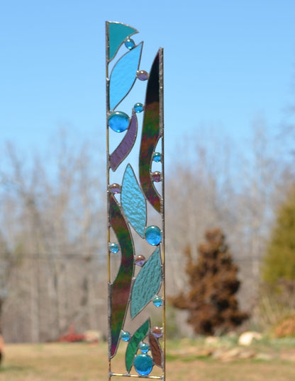 Stained Glass Garden Art