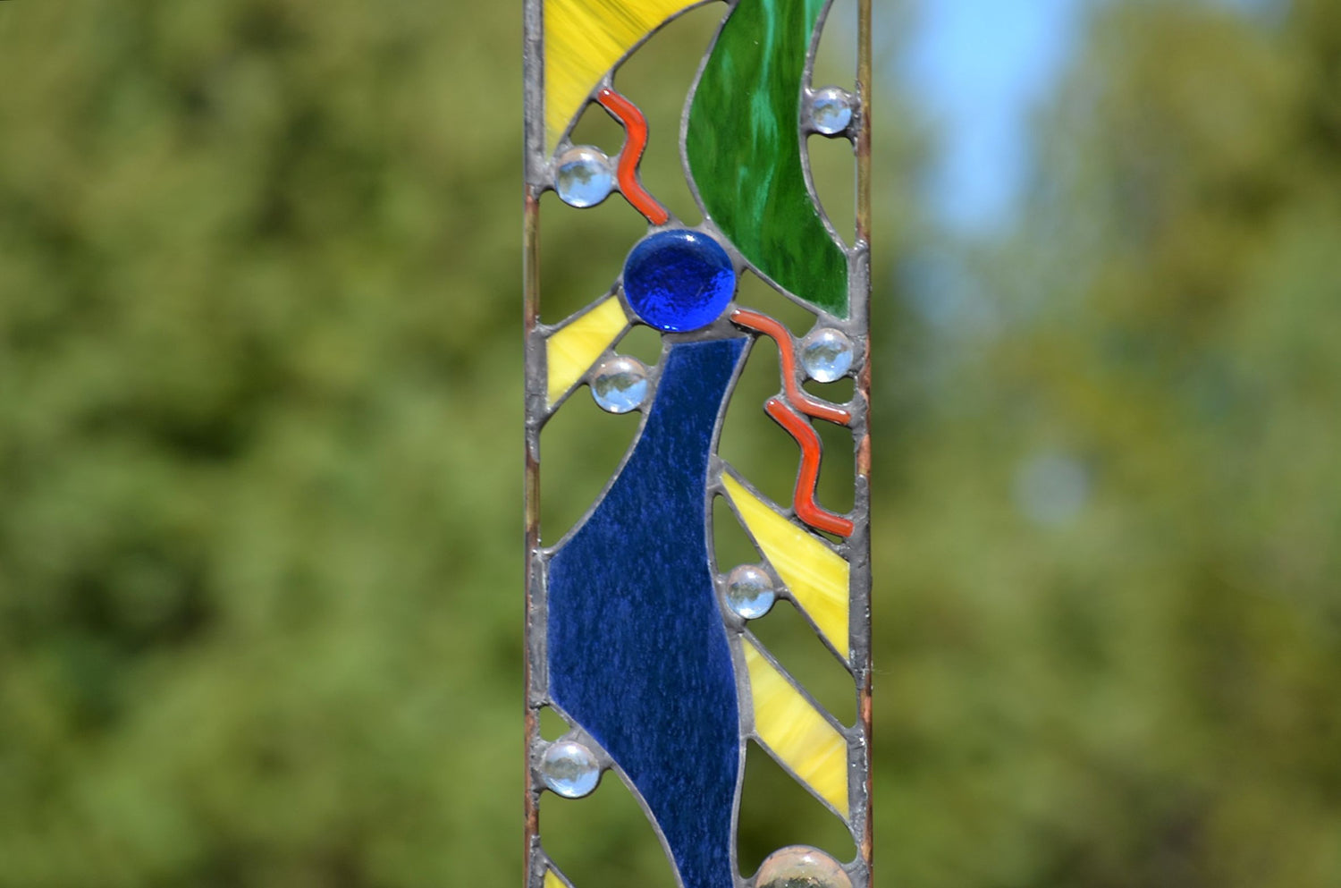 Stained Glass Garden Ornaments