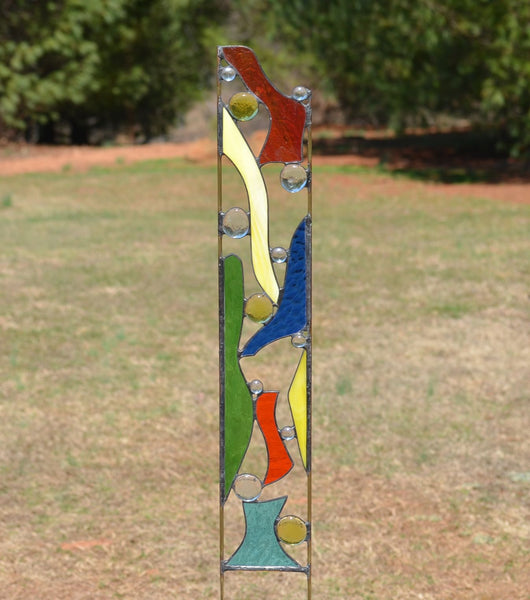 Stained Glass Outdoor Sculptures