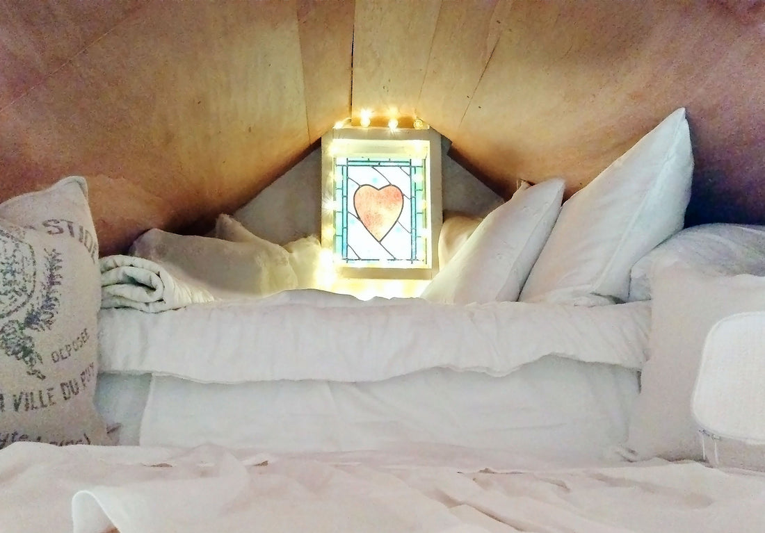 Stained Glass Window Design in 2016 Connecticut Cottages and Gardens. "Heart Dreams"