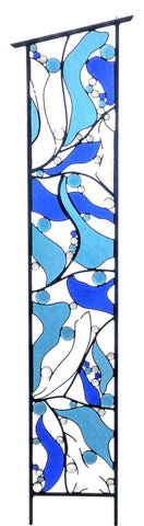 outdoor garden decor by Windsong Glass Studio